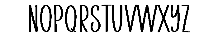 Handmade2 Font UPPERCASE