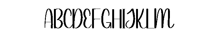 Handmade3 Font UPPERCASE