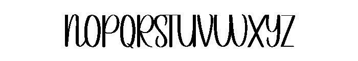 Handmade3 Font UPPERCASE