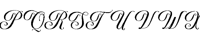 HandmadeCalligraphy Font UPPERCASE