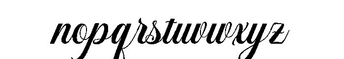 HandmadeCalligraphy Font LOWERCASE