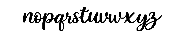 Handora Font LOWERCASE