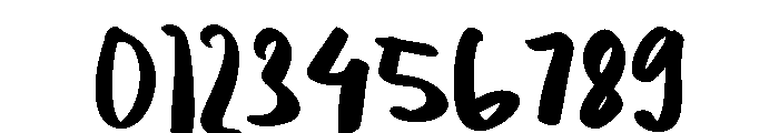 Handrawn Rossella Regular Font OTHER CHARS