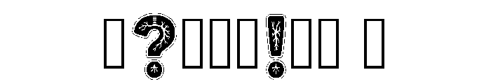 Hands Regular Font OTHER CHARS