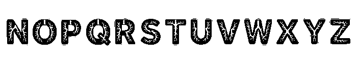 Hands Regular Font UPPERCASE