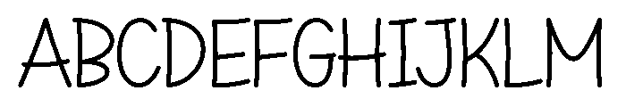 Handshake Agreement Font UPPERCASE