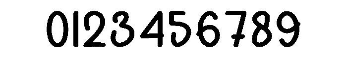 Handsome3 Font OTHER CHARS