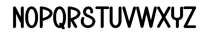 Handsome3 Font LOWERCASE