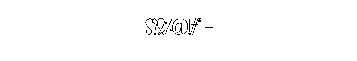 Handwriten Saturday Font OTHER CHARS