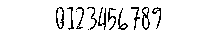 Handwriting Practice Font OTHER CHARS