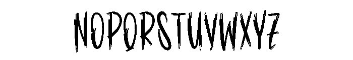 Handwriting Practice Font LOWERCASE