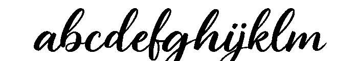 Handwriting Signature FONT
