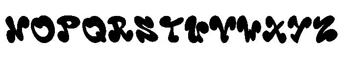 Handwriting cute Font LOWERCASE