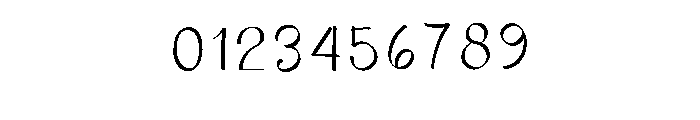 Handwriting2 Font OTHER CHARS