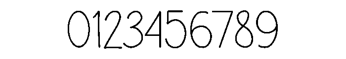 Handwritten Classic Font OTHER CHARS