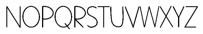 Handwritten Classic Font UPPERCASE