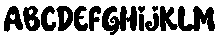 Handwritten Note Font UPPERCASE