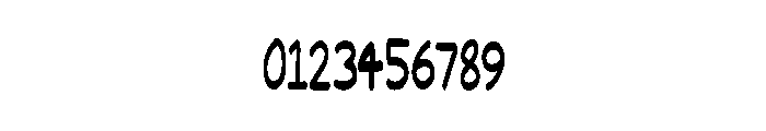 Handwritten Time Font OTHER CHARS