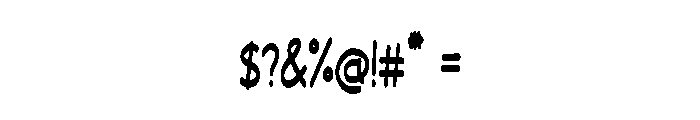 Handwritten Time Font OTHER CHARS