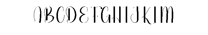 Handwritten2 Font UPPERCASE