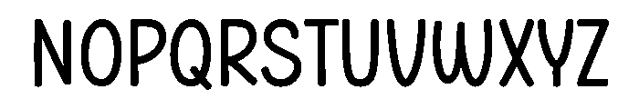 Handy Being Regular Font UPPERCASE