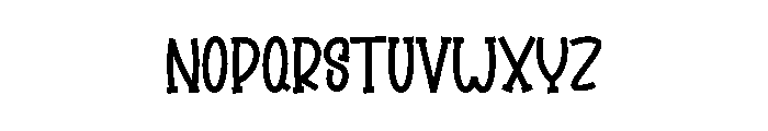 Handy Craft Font UPPERCASE