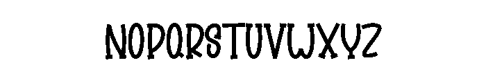 Handy Craft Font LOWERCASE