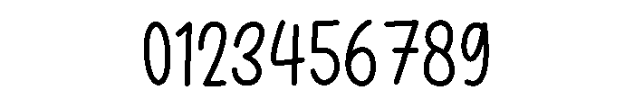 Handy Handwriting Font OTHER CHARS