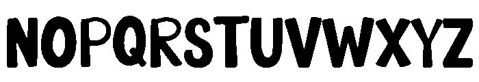 Handy Monster Font UPPERCASE
