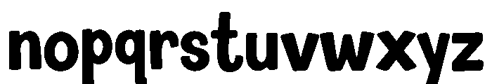 Handy Monster Font LOWERCASE