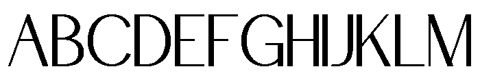 Hanggara Regular Font UPPERCASE
