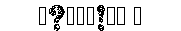 Hank Regular Font OTHER CHARS