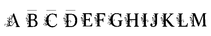 Hanna Regular Font UPPERCASE
