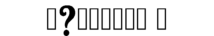 Hanns Regular Font OTHER CHARS