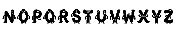 Hanoi Regular Font LOWERCASE