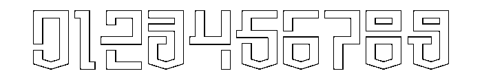 Hanrok Outline Regular Font OTHER CHARS