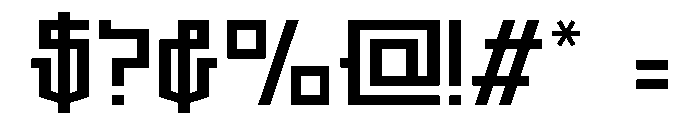 Hanrok Regular Font OTHER CHARS
