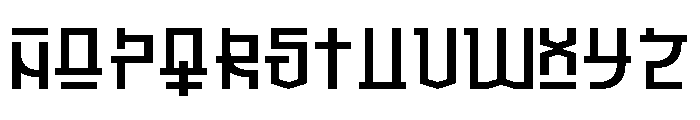 Hanrok Regular Font UPPERCASE
