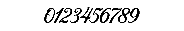HanteraScript Font OTHER CHARS