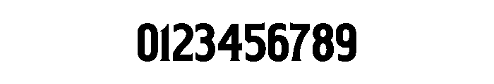 HanteraSerifBold Font OTHER CHARS