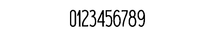 HanteraThin Font OTHER CHARS