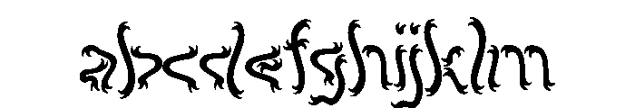 Hanuted Flames FONT