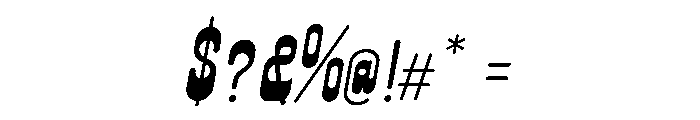 Hanytag Font OTHER CHARS