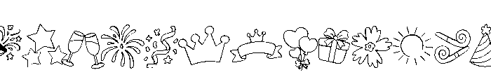 Happiness Doodle FONT