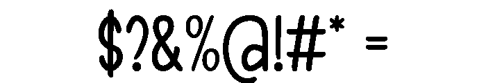 Happiness Forever Font OTHER CHARS