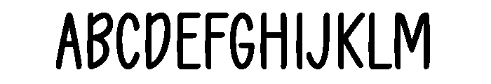 Happiness Forever Font UPPERCASE