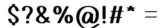 Happiness Valentine Font OTHER CHARS