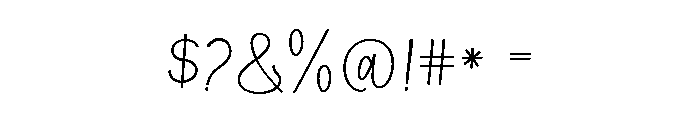 Happy Birthday Bold Font OTHER CHARS