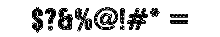 Happy Blink Regular Font OTHER CHARS
