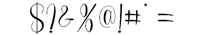 Happy Blooming Font OTHER CHARS